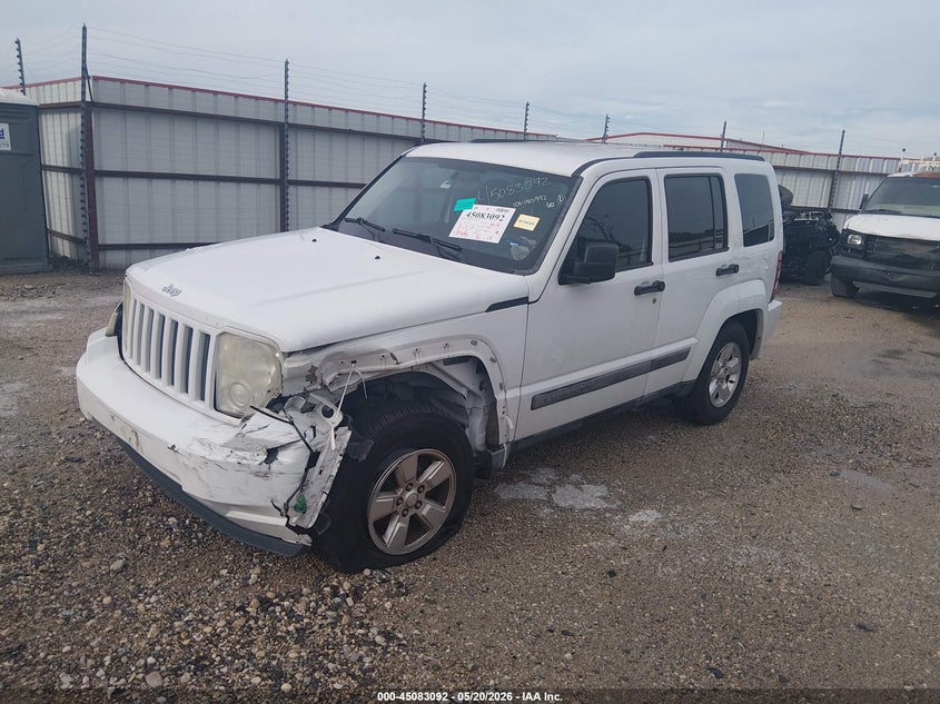 Vin: 1c4pjlak0cw105118, lot: 45580655, jeep liberty sport 20122