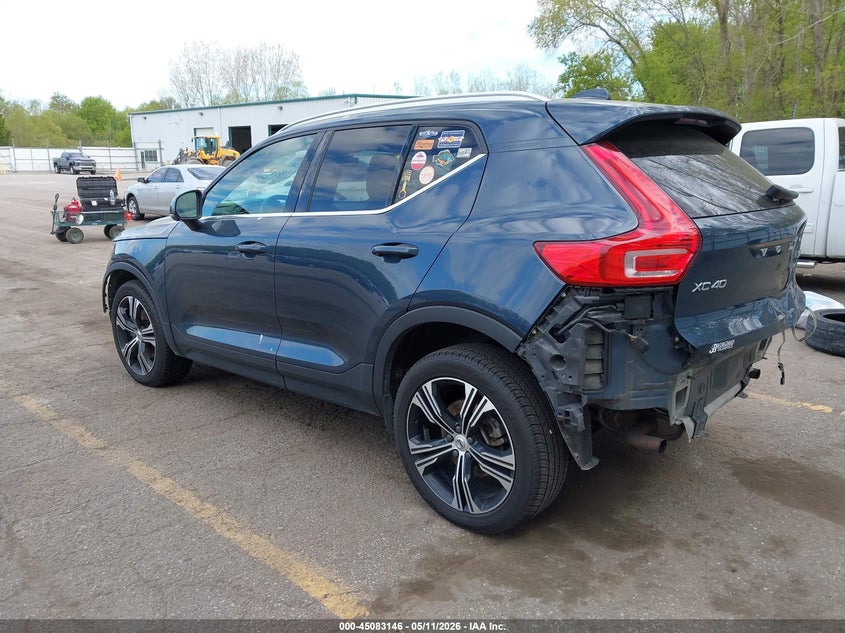 Vin: yv4162ul4l2269837, lot: 45580709, volvo xc40 t5 inscription 20203