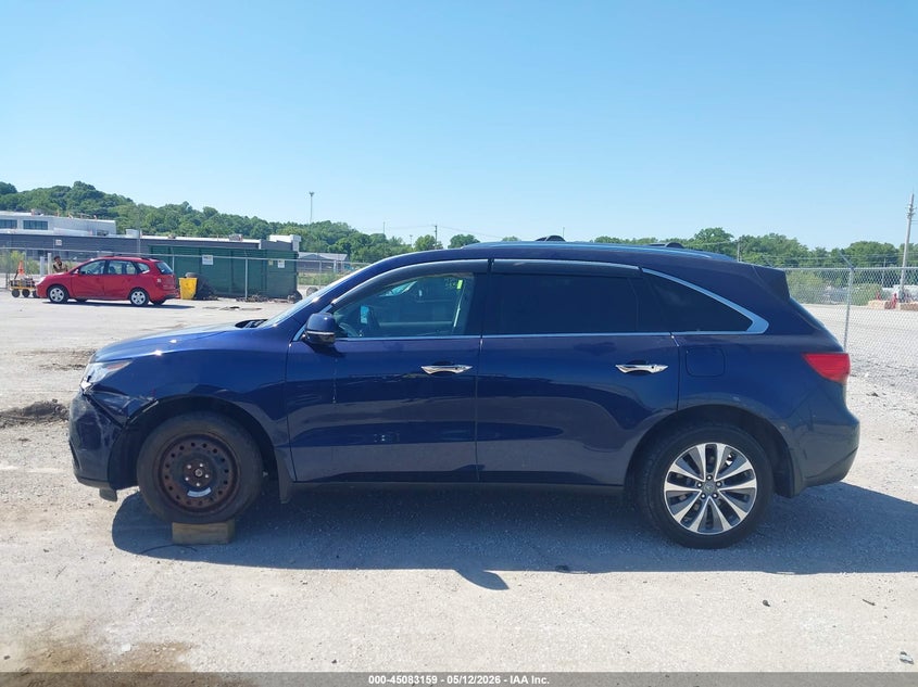 2014 Acura Mdx Technology Package VIN: 5FRYD4H40EB027566 Lot: 45083159