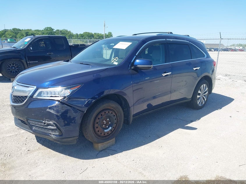 2014 Acura Mdx Technology Package 5FRYD4H40EB027566 photo 1