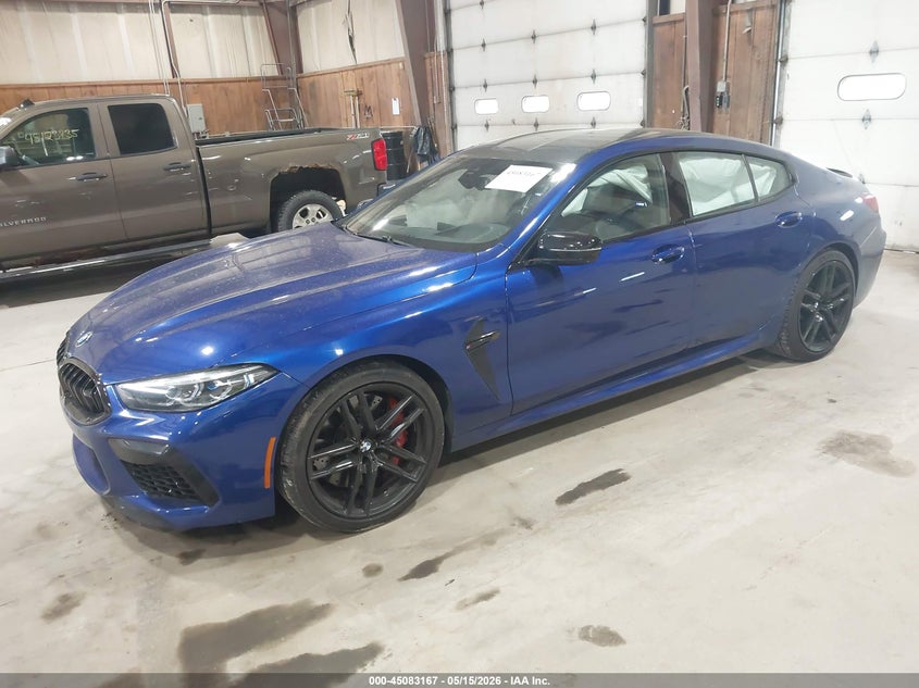 Vin: wbsgv0c08ncj54501, lot: 45580730, bmw m8 gran coupe competition 20222