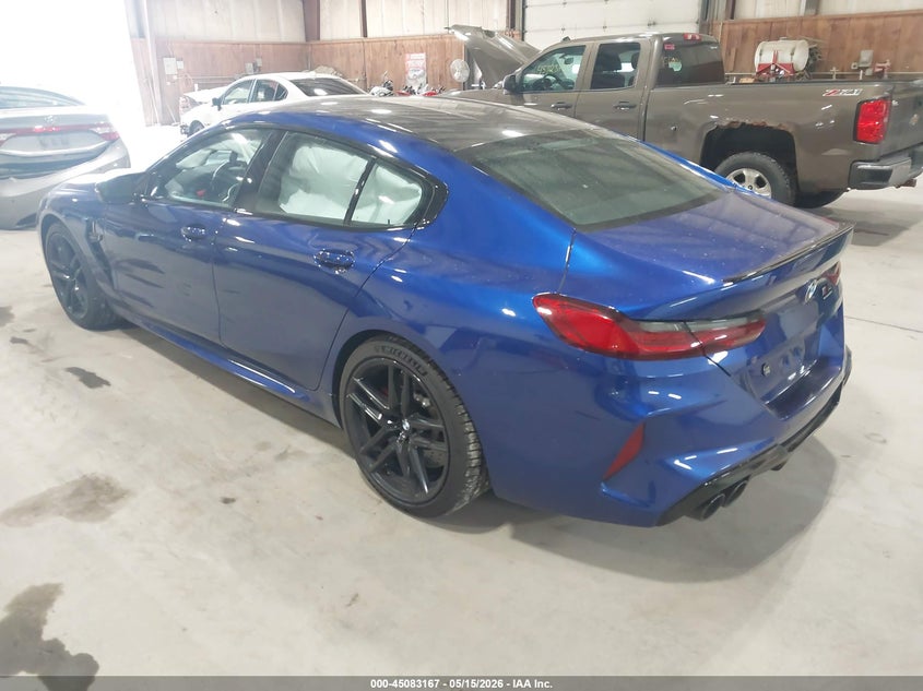 Vin: wbsgv0c08ncj54501, lot: 45580730, bmw m8 gran coupe competition 20223