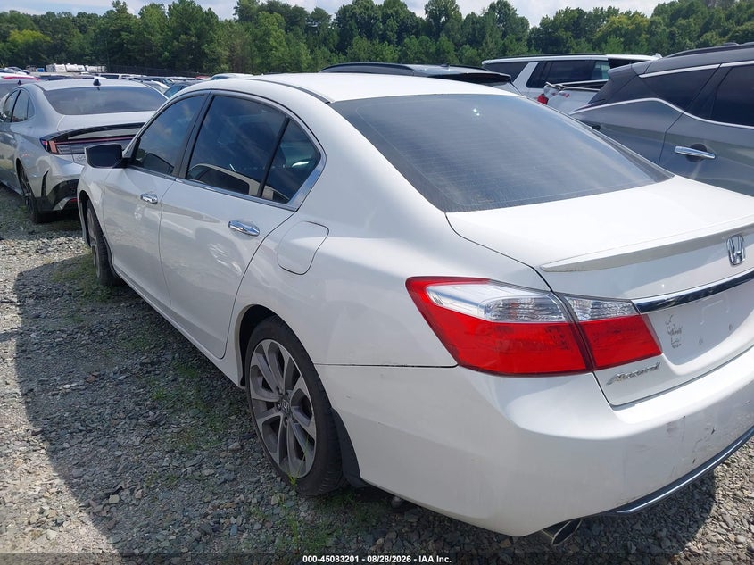 2013 HONDA ACCORD auction photo 3