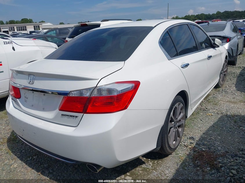 2013 HONDA ACCORD auction photo 4