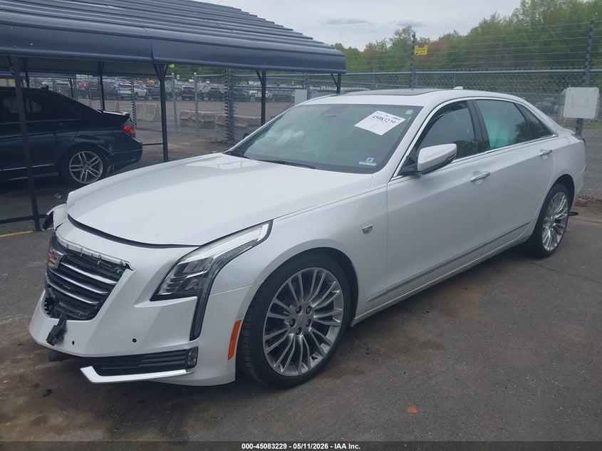 Vin: 1g6kf5rs3hu142343, lot: 45580792, cadillac ct6 premium luxury 20172