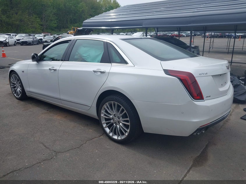 Vin: 1g6kf5rs3hu142343, lot: 45580792, cadillac ct6 premium luxury 20173