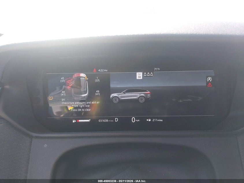2020 Land Rover Range Rover Velar P250 R-Dynamic S VIN: SALYK2EX2LA291655 Lot: 45083236