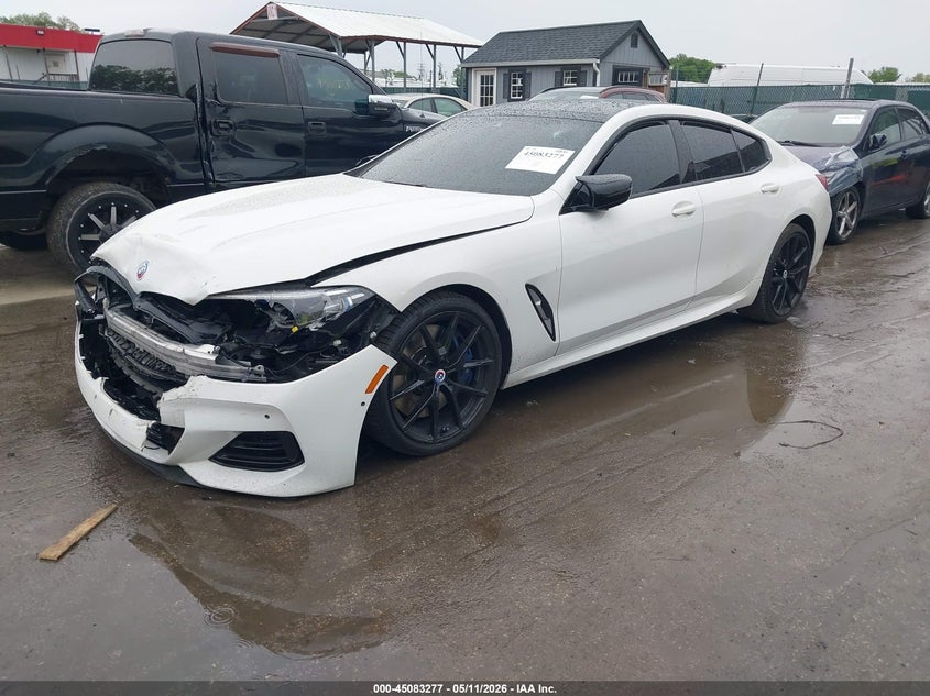 Vin: wbagv8c08pcl12048, lot: 45580840, bmw m850i gtan coupe xdrive 20232