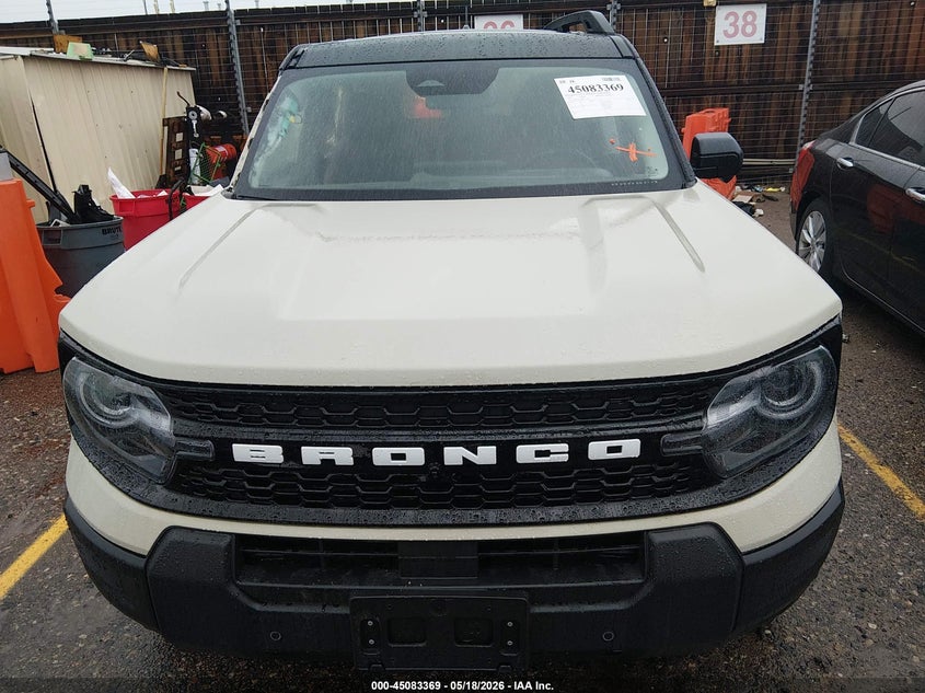 2025 Ford Bronco Sport Outer Banks VIN: 3FMCR9CN0SRF21748 Lot: 45083369