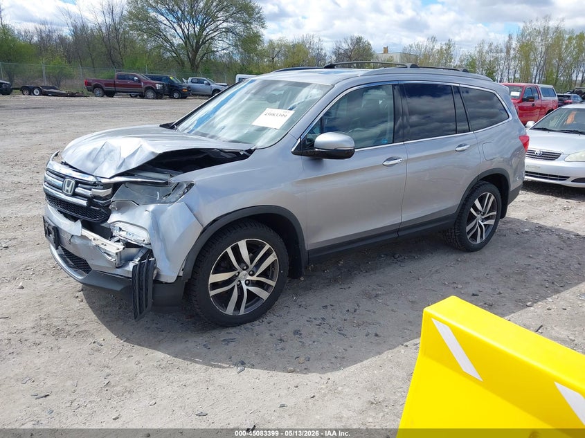 Vin: 5fnyf6h0xgb005937, lot: 45580962, honda pilot elite 20162