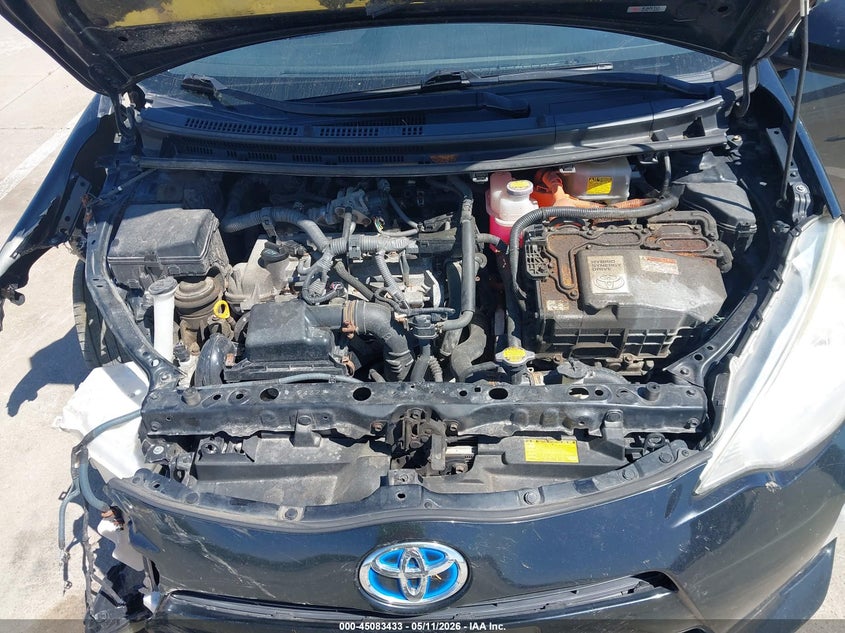 2012 Toyota Prius C Four VIN: JTDKDTB38C1507488 Lot: 45083433