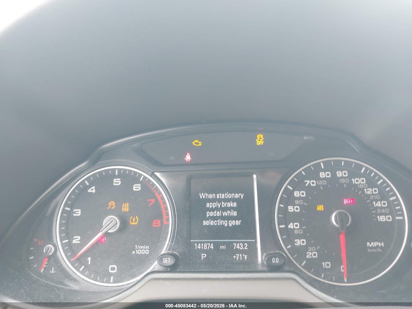 2014 Audi Q5 2.0T Premium VIN: WA1LFAFP3EA062526 Lot: 45083442
