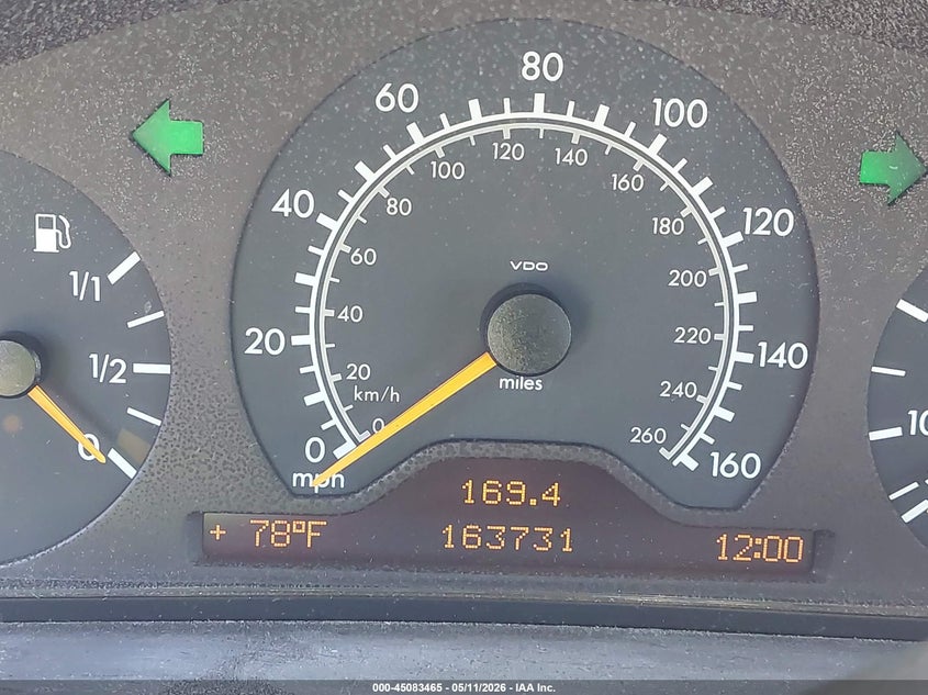 1998 Mercedes-Benz E 320 VIN: WDBJF65F5WA549715 Lot: 45083465