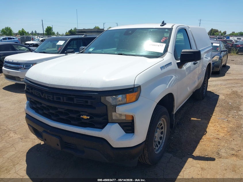2023 Chevrolet Silverado 1500 2wd  Standard Bed Wt 3GCNAAEK0PG351807 photo 1