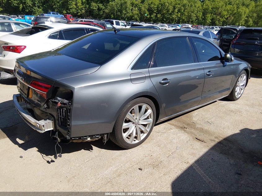 Vin: wau34afd3gn009156, lot: 45581083, audi a8 l 3.0t 20164