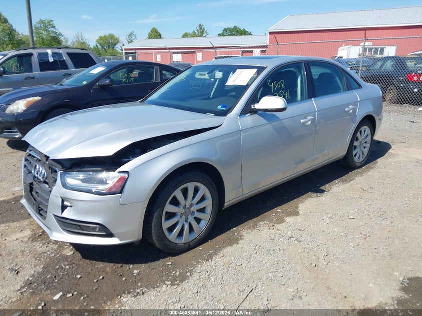 Vin: waubfafl8dn038855, lot: 45581104, audi a4 2.0t premium 20132