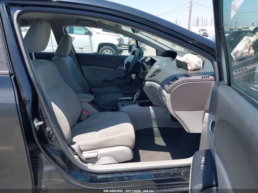 2012 Honda Civic 1.8 Lx black Lot 111045083552 Vin 19XFB2F56CE311933