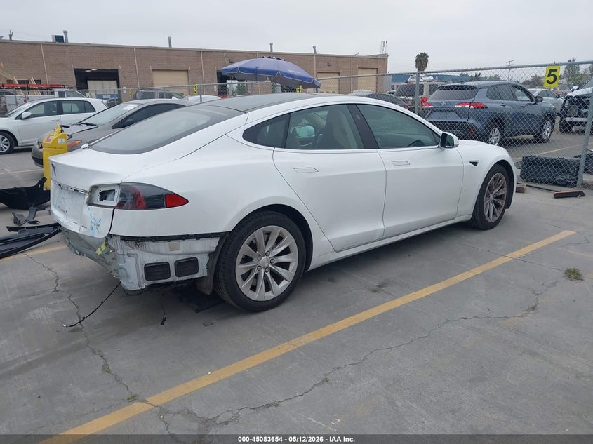 Vin: 5yjsa1e14hf183526, lot: 45581217, tesla model s 60/75 20174