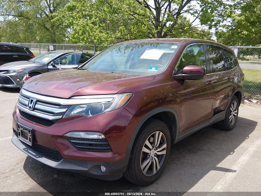 Vin: 5fnyf6h53jb012361, lot: 45581264, honda pilot ex-l 20182