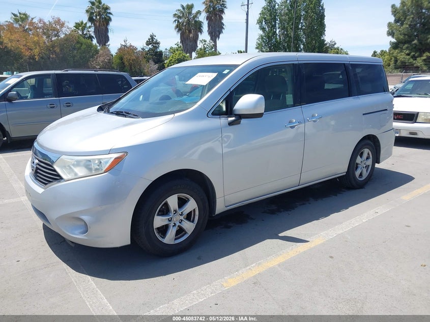 Vin: jn8ae2kp1f9122094, lot: 45581305, nissan quest platinum/s/sl/sv 20152