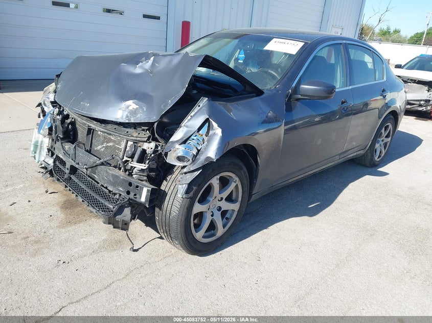 Vin: jn1dv6arxbm651301, lot: 45581315, infiniti g25x 20112