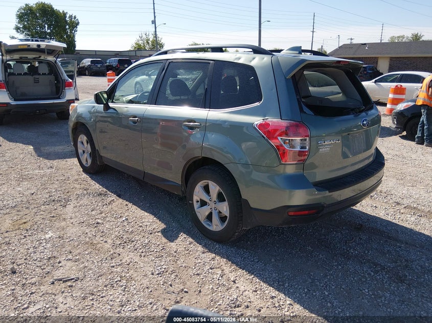 Vin: jf2sjahcxgh435485, lot: 45581317, subaru forester 2.5i limited 20163