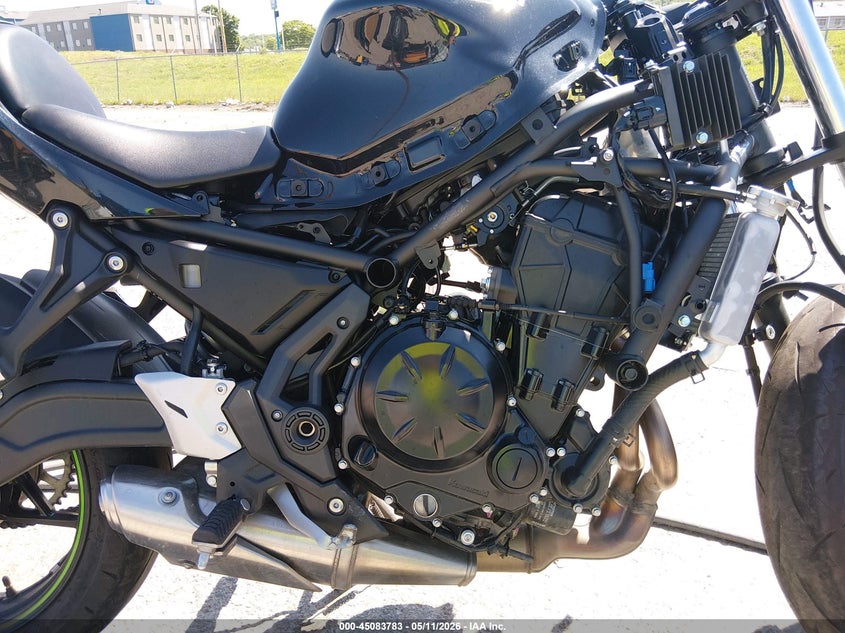 2025 Kawasaki Ex650 R VIN: ML5EXER13SDAG6671 Lot: 45083783