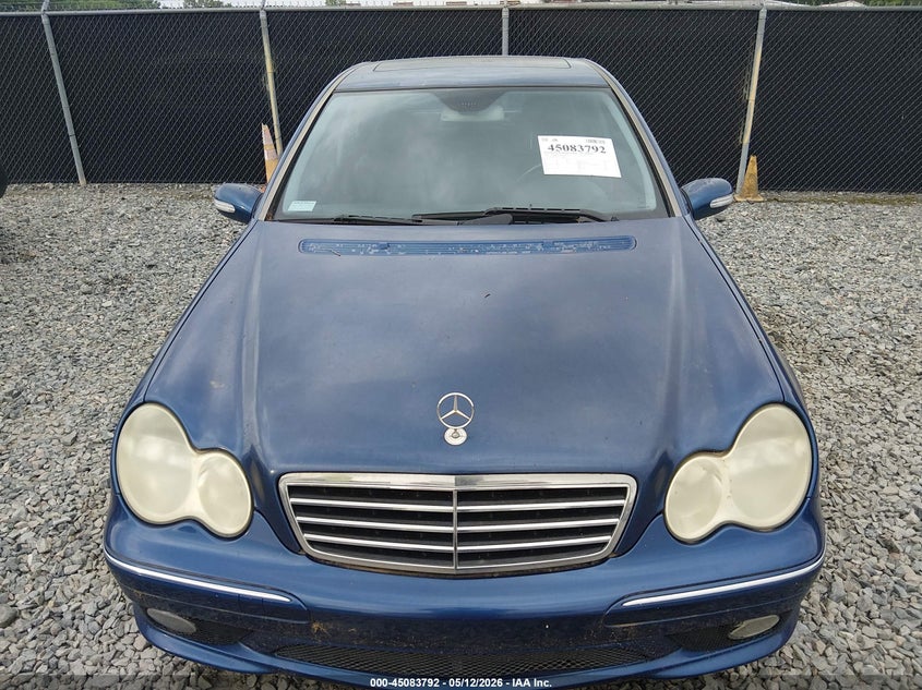 2005 Mercedes-Benz C 230 Kompressor Sport VIN: WDBRF40J75F721487 Lot: 45083792