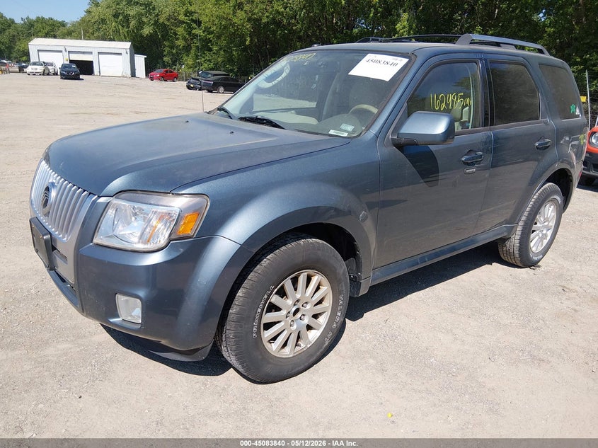 Vin: 4m2cn8hg9akj23553, lot: 45581404, mercury mariner premier 20102