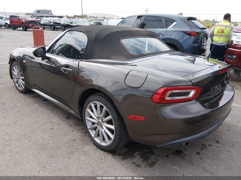 Vin: jc1nfaek9h0128136, lot: 45581448, fiat 124 spider lusso 20173