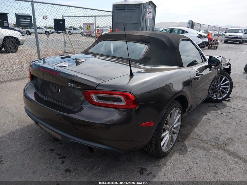 Vin: jc1nfaek9h0128136, lot: 45581448, fiat 124 spider lusso 20174