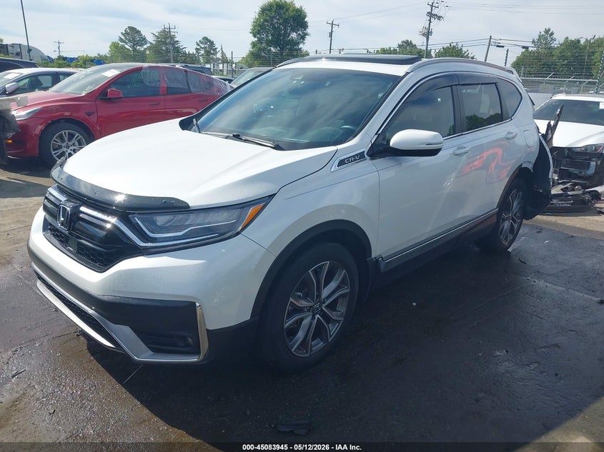2021 Honda Cr-V 2wd Touring 5J6RW1H93ML002886 photo 1