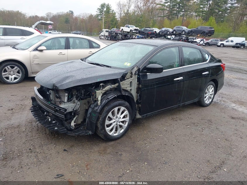 2019 NISSAN SENTRA auction photo 2