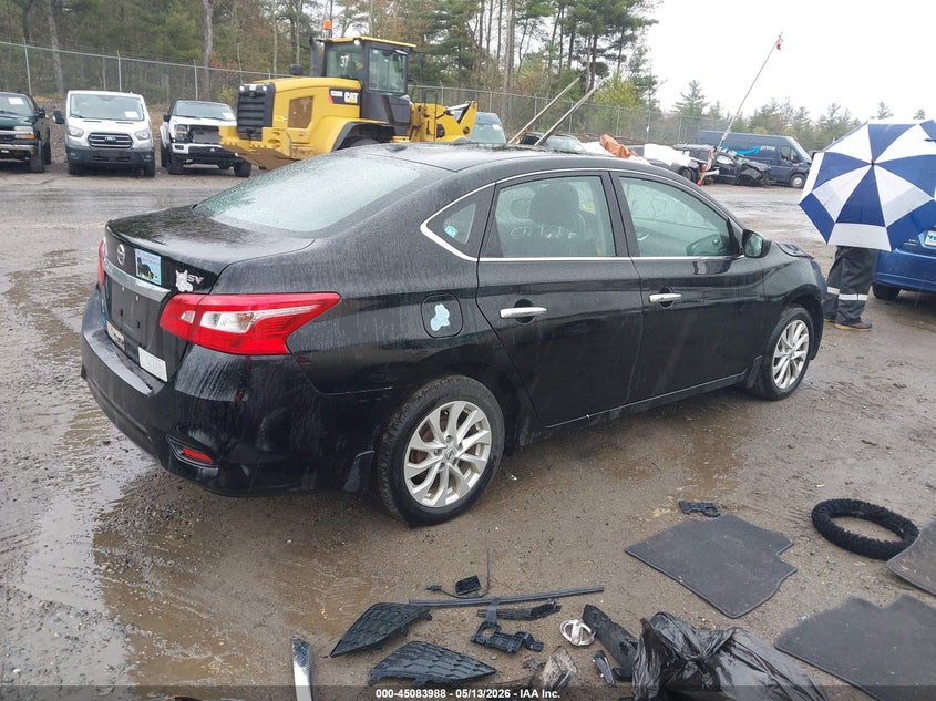 2019 NISSAN SENTRA auction photo 4