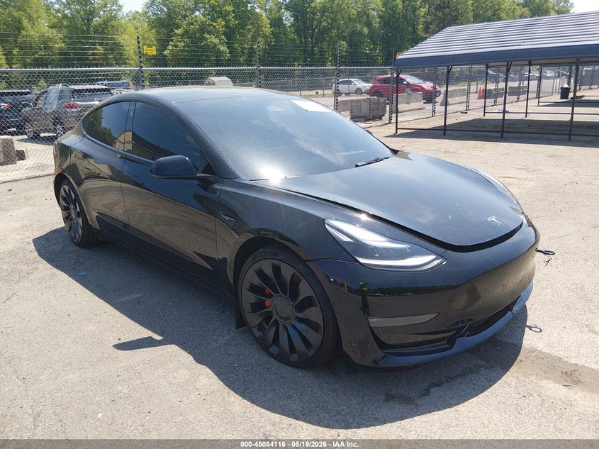 Vin: 5yj3e1ec4nf180339, lot: 45581679, tesla model 3 performance dual motor all-wheel drive 2022 img_1