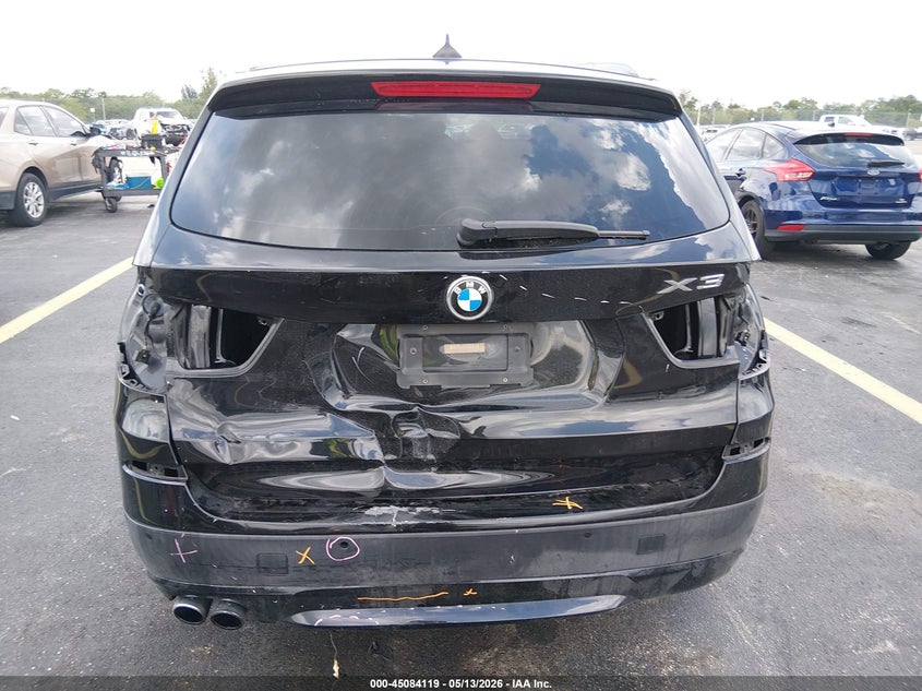 2014 BMW X3 SPORT UTILITY VEHICLE 3.0L I-6 DI, DOHC, VVT, TURBO, 300HP