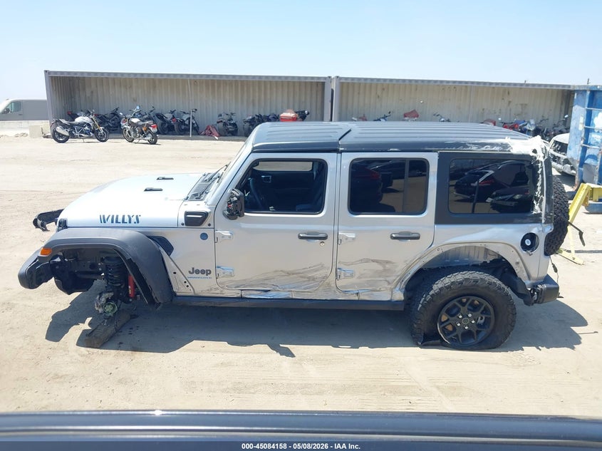 2024 Jeep Wrangler 4Xe Willys 4Xe VIN: 1C4RJXN66RW155446 Lot: 45084158