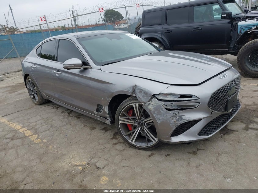 Vin: kmtg54se9su148158, lot: 45581722, genesis g70 3.3t rwd sport advanced 2025 img_1