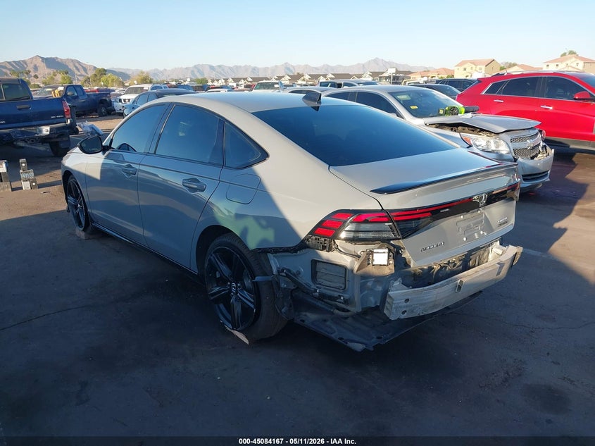 Vin: 1hgty2f76ra073226, lot: 45581730, honda accord hybrid sport 20243