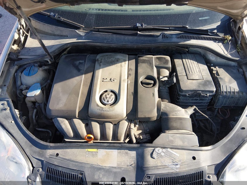 2006 VOLKSWAGEN JETTA SEDAN 2.5L I-5 DOHC, VVT, 150HP