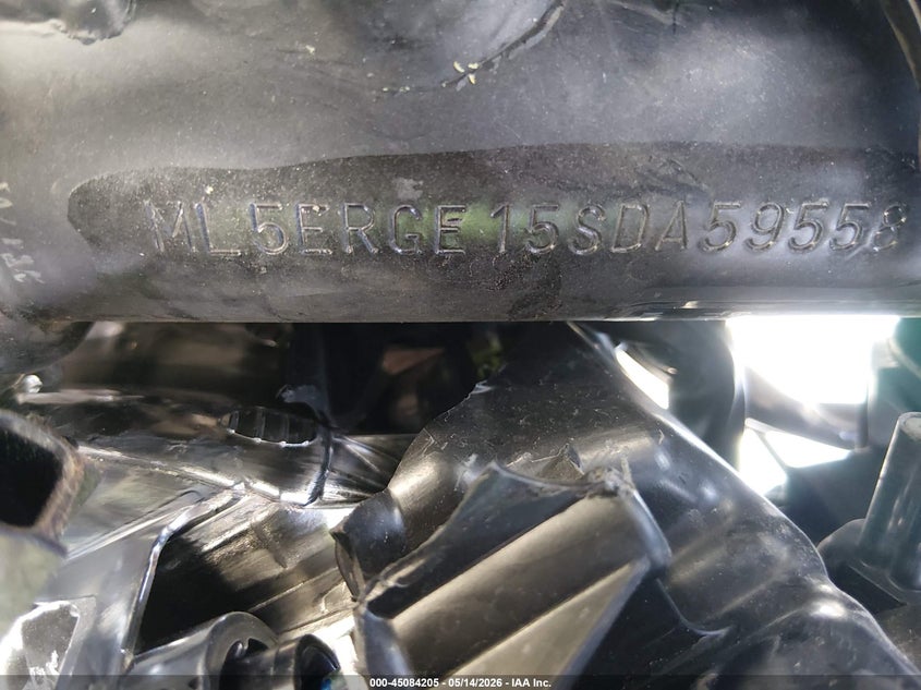 2025 Kawasaki Er500 VIN: ML5ERGE15SDA59558 Lot: 45084205