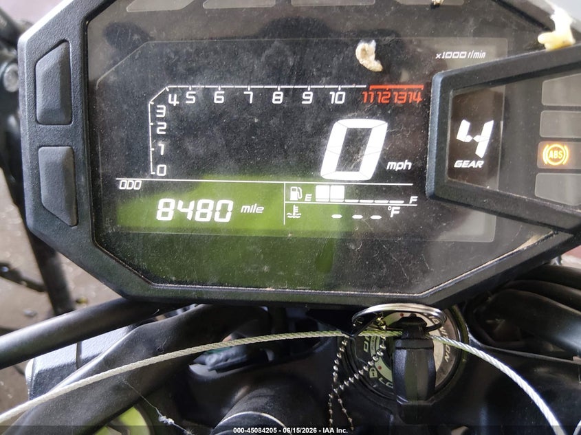 2025 Kawasaki Er500 VIN: ML5ERGE15SDA59558 Lot: 45084205