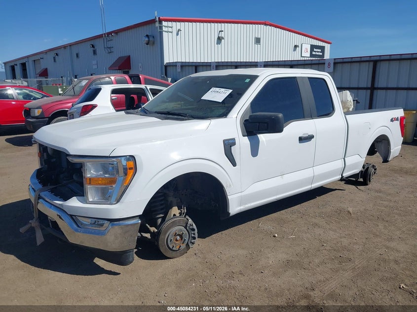 Vin: 1ftfx1e82mfa28489, lot: 45581794, ford f-150 xl 20212