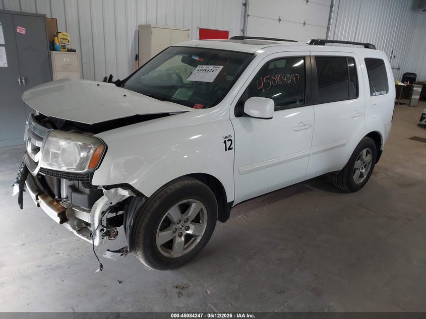 Vin: 5fnyf4h61bb086960, lot: 45581810, honda pilot ex-l 20112