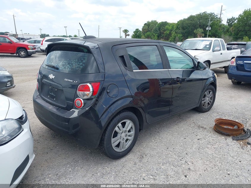 Vin: 1g1jc6sh0f4142604, lot: 45581823, chevrolet sonic lt auto 20154