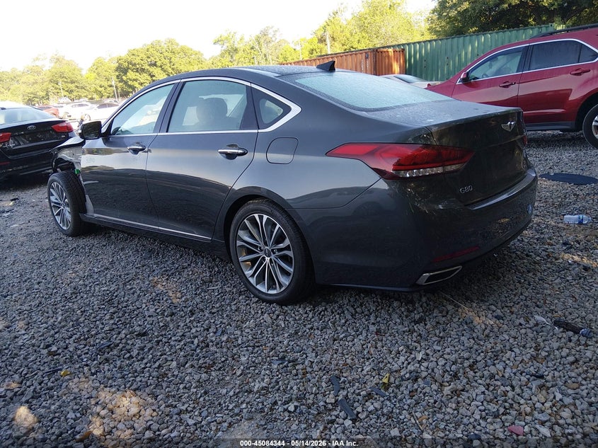 Vin: kmhgn4jexhu202393, lot: 45581907, genesis g80 3.8 20173