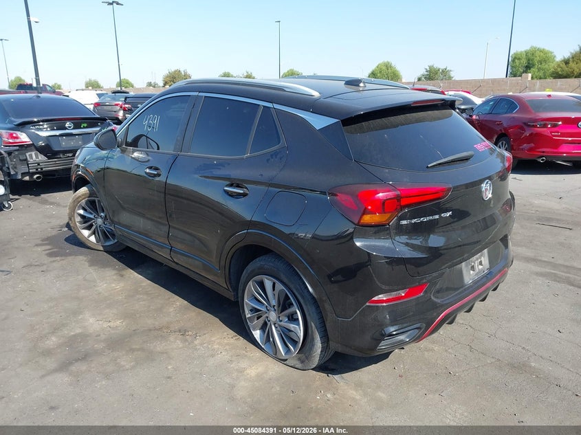 Vin: kl4mmds24pb110375, lot: 45581954, buick encore gx select fwd 20233