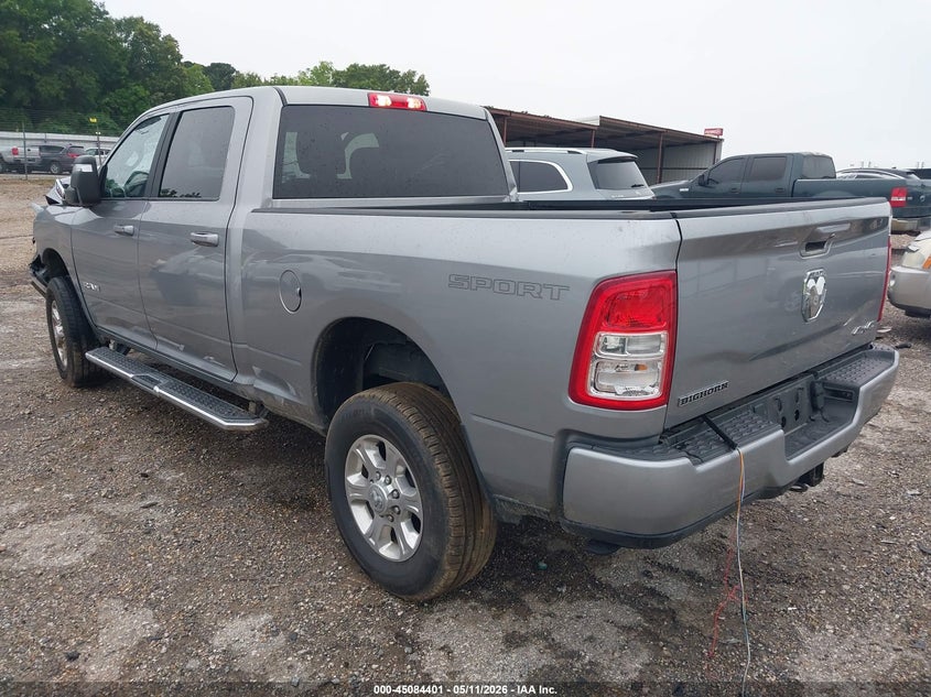 Vin: 3c6ur5dj5rg372716, lot: 45581964, ram 2500 big horn  4x4 6'4 box 20243