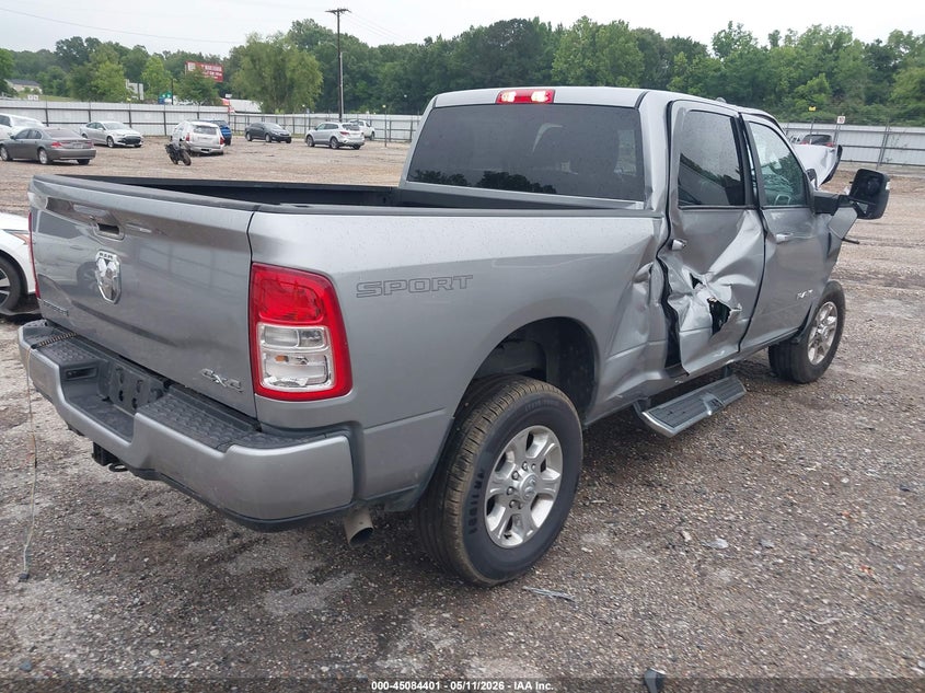 Vin: 3c6ur5dj5rg372716, lot: 45581964, ram 2500 big horn  4x4 6'4 box 20244