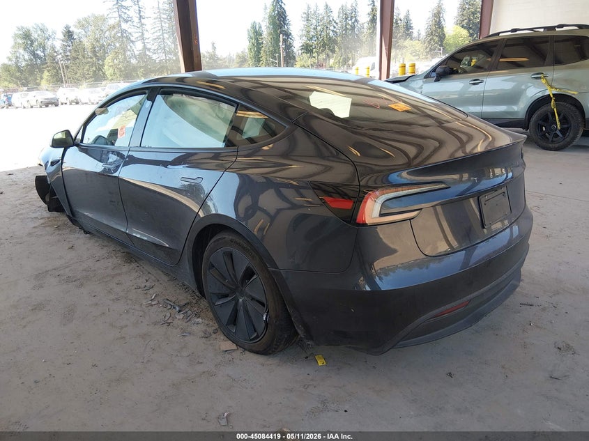 Vin: 5yj3e1ea1sf042011, lot: 45581982, tesla model 3 long range rear-wheel drive/standard rear-wheel drive 20253